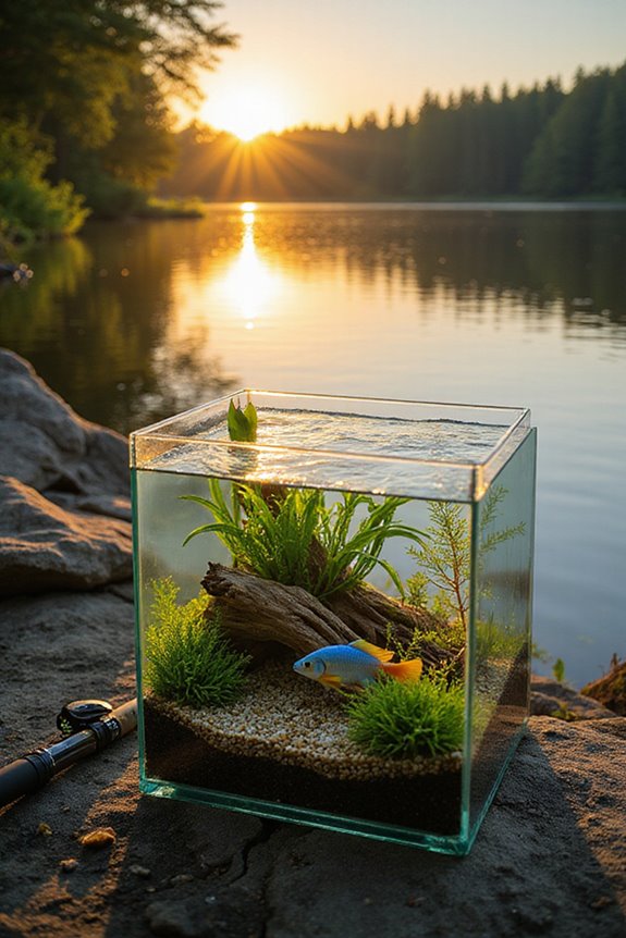 10 gallon fish tank dimensions