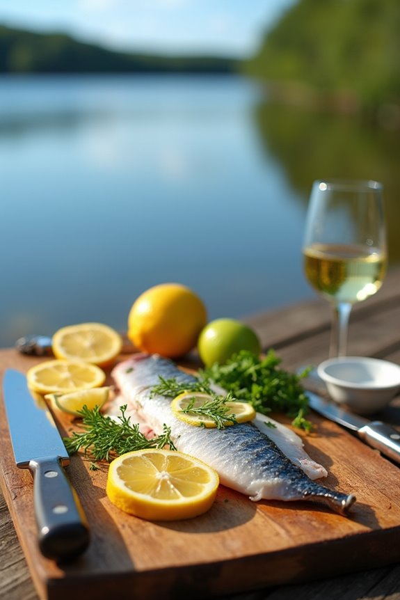 acidic ingredients neutralize fish odor