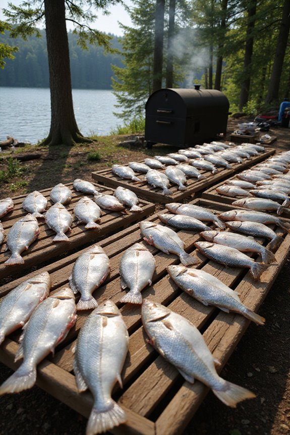air dry fish for smoking