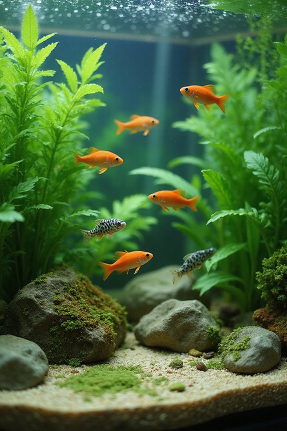 algae control through inhabitants