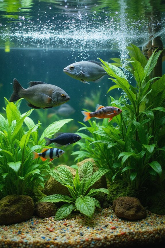 algae removal in aquariums