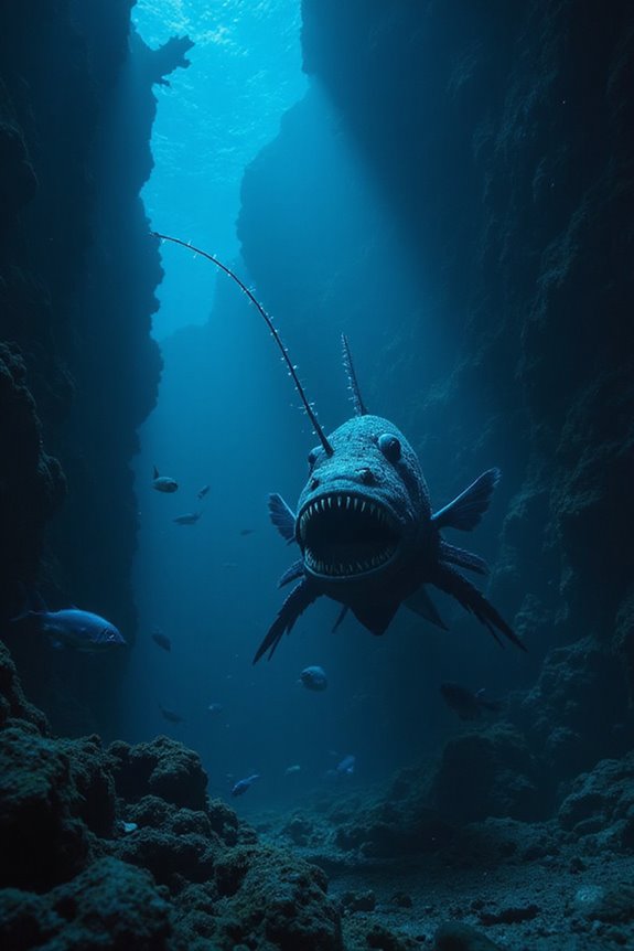 anglerfish deep sea diet