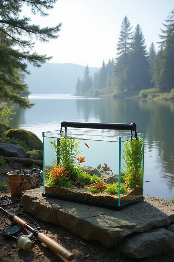 aquarium material and construction