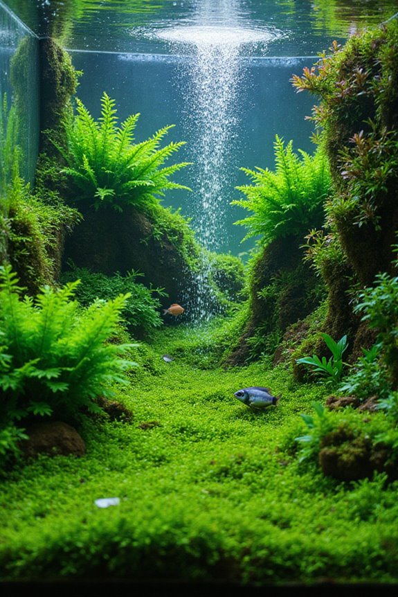aquarium plants reduce ammonia