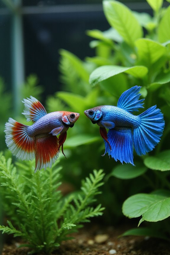 betta cohabitation requires caution