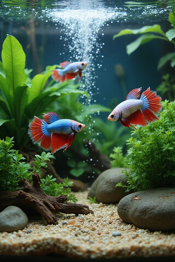 betta fish aquarium setup