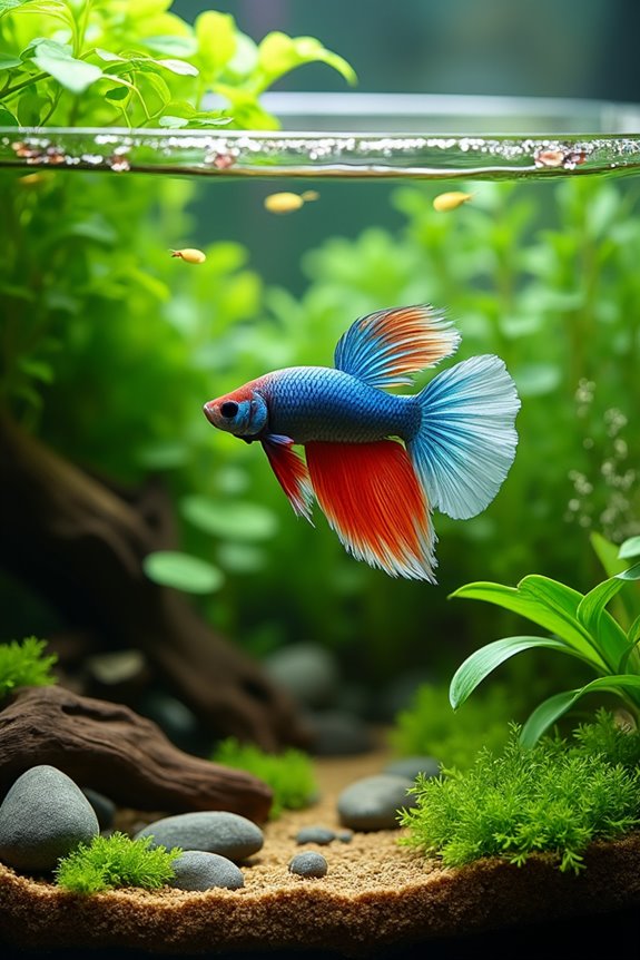 betta tank maintenance without filter