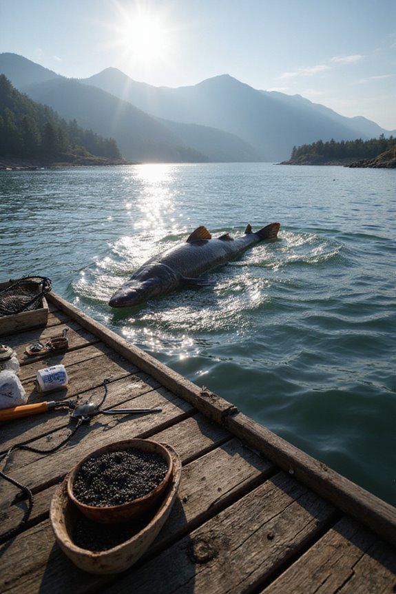 caviar harvesting and processing