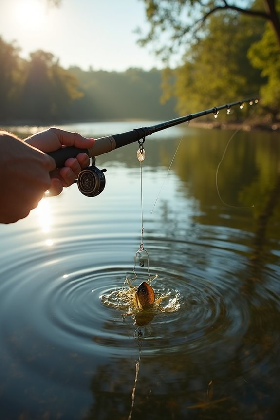 chatterbait retrieval and positioning