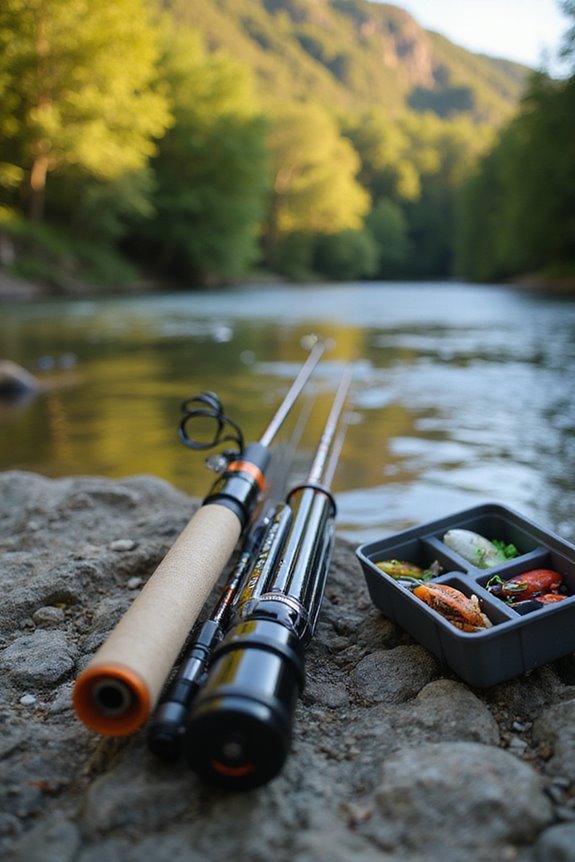choose lightweight durable rods
