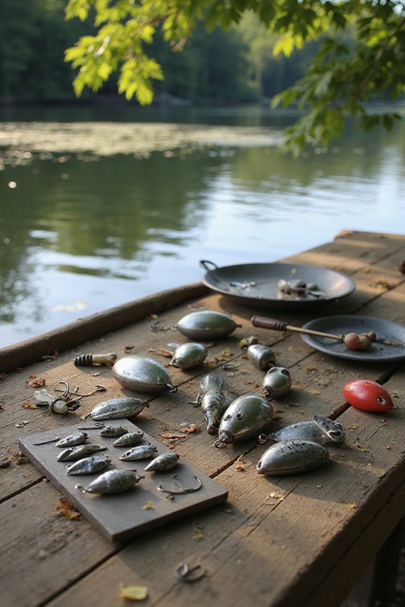 choosing fishing sinker molds