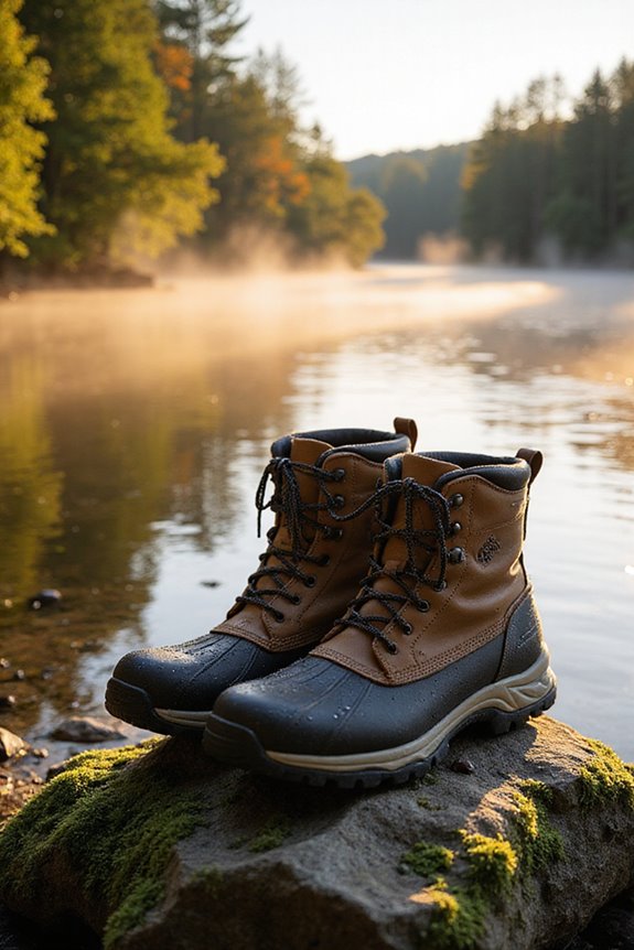 choosing waterproof fishing boots