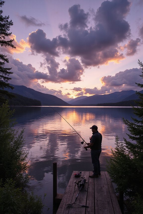 cloud cover enhances fishing activity