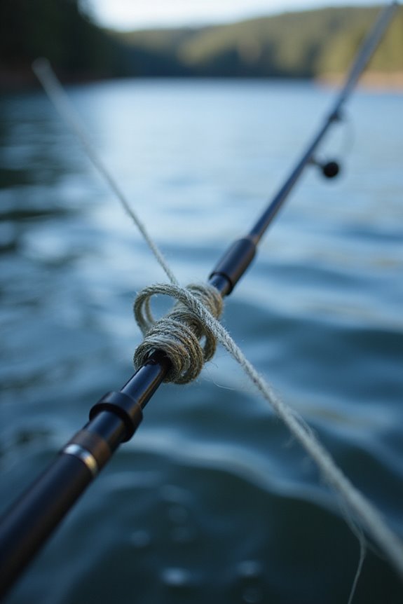 double uni knot technique