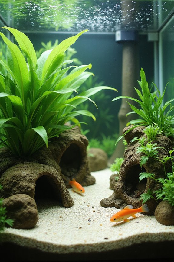 enhancing aquarium with bottom dwellers
