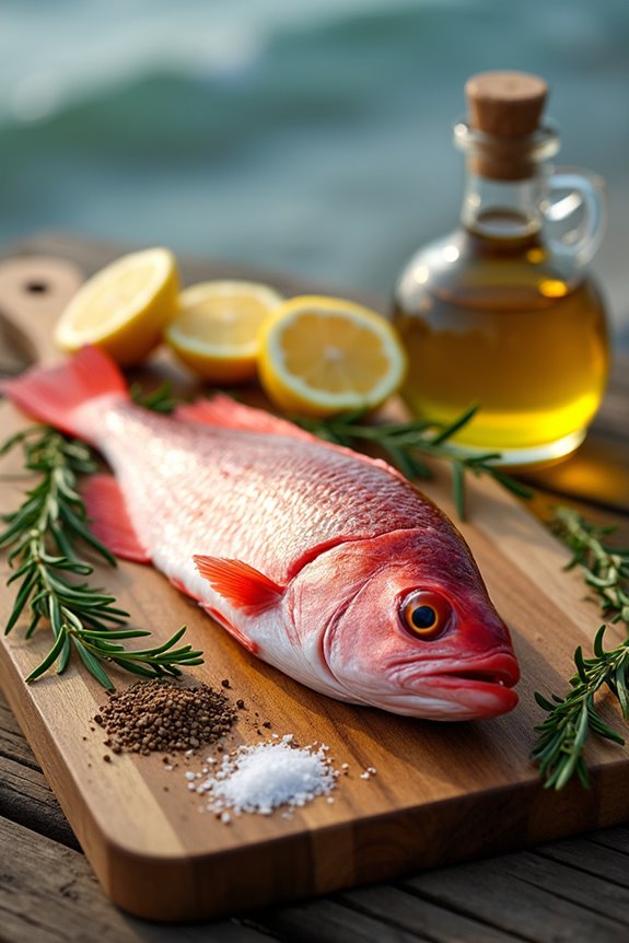 enhancing snapper with seasonings