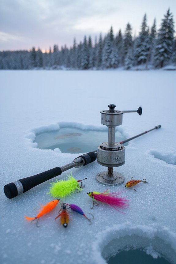 essential ice fishing gear