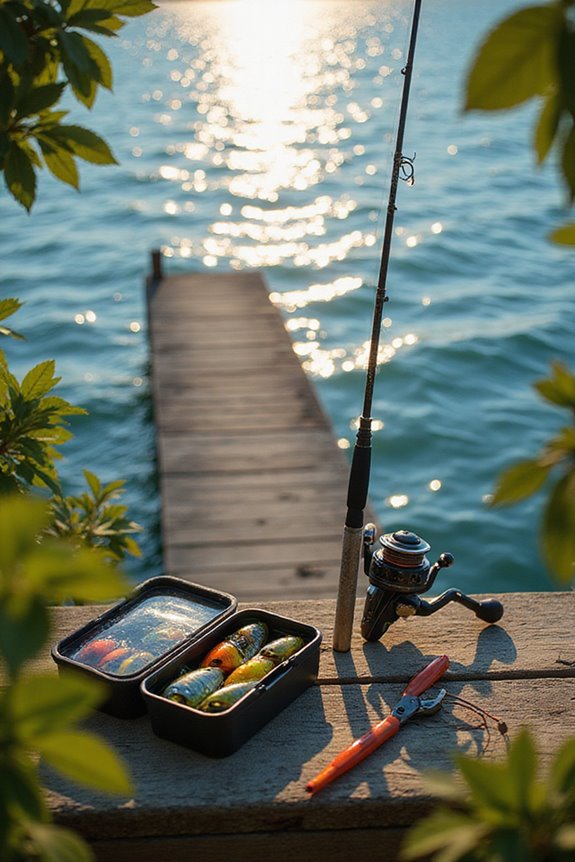 essential pier fishing equipment