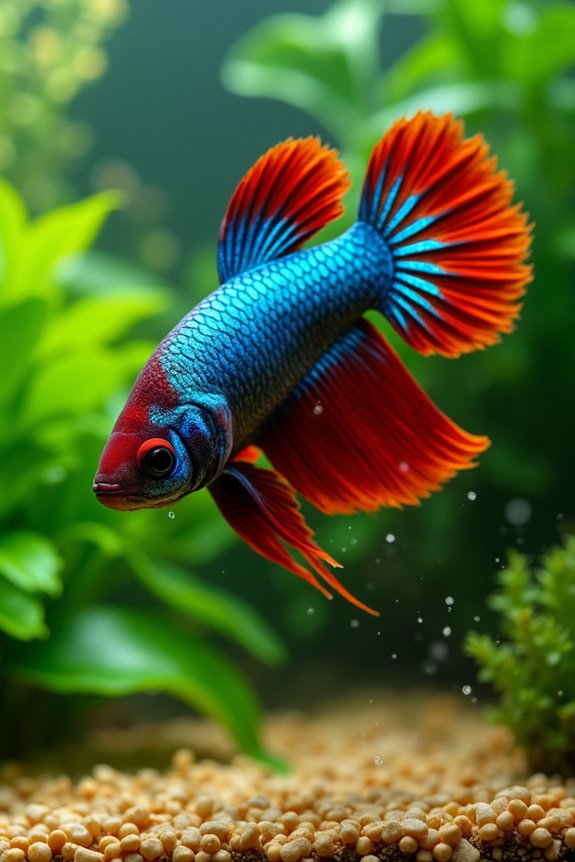 feed betta fish daily