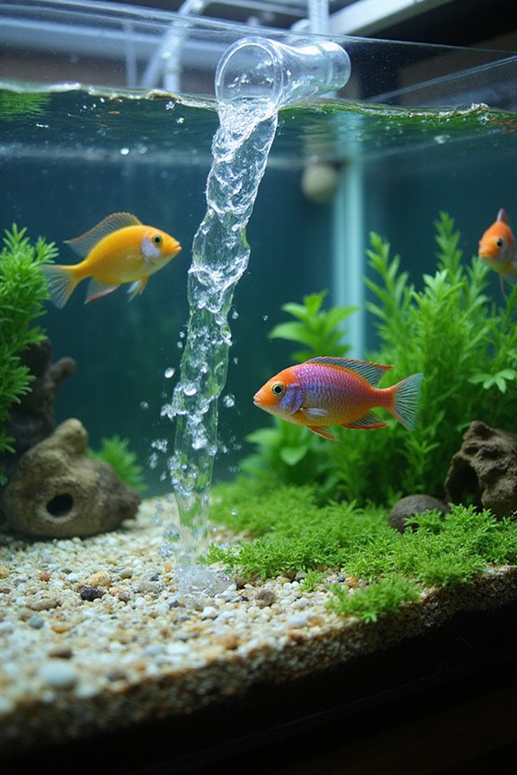 fish tank water change