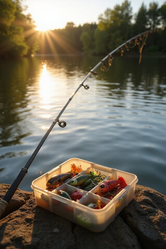 fishing actions and techniques