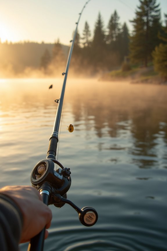 fishing rod casting technique