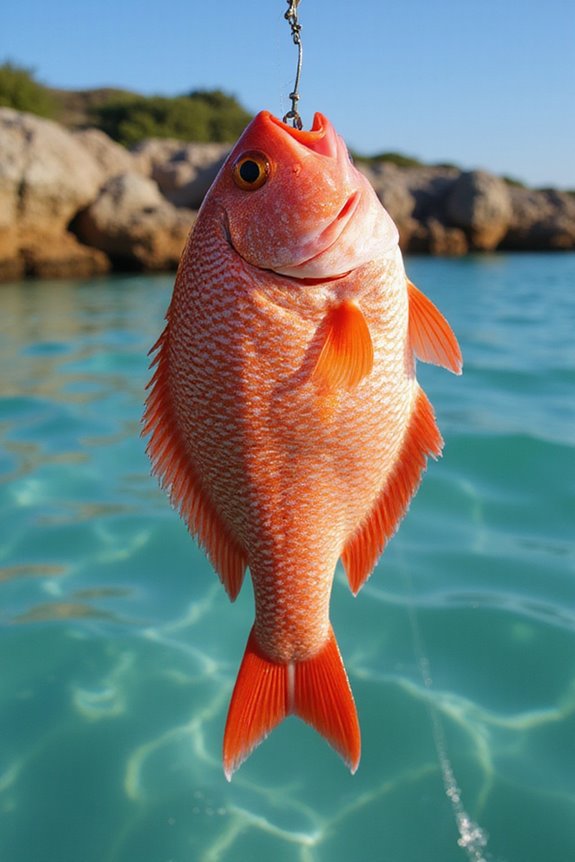 identifiable red snapper characteristics