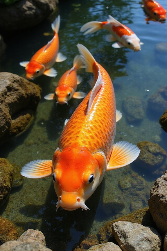 koi fish growth factors