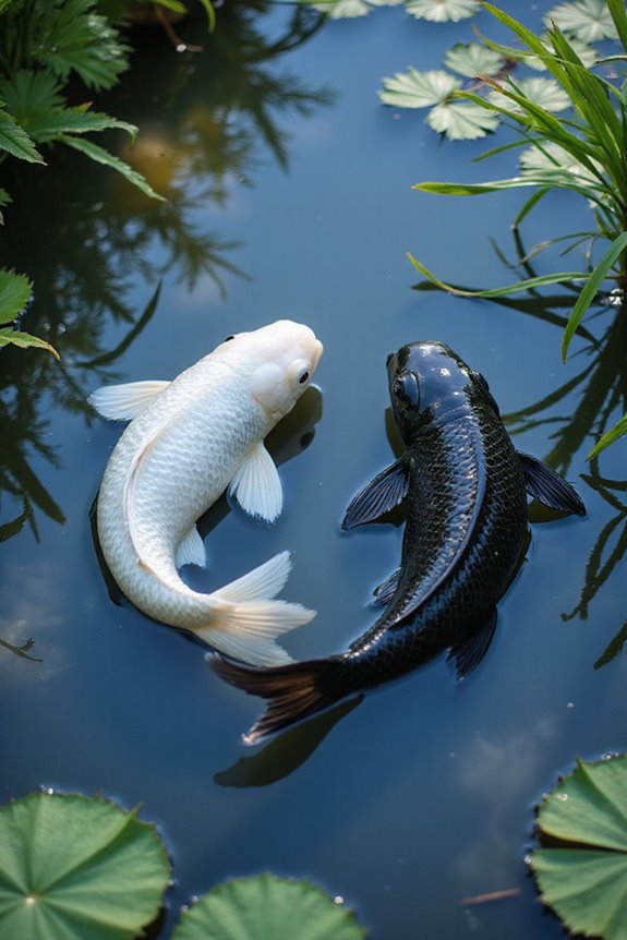 koi fish symbolize balance