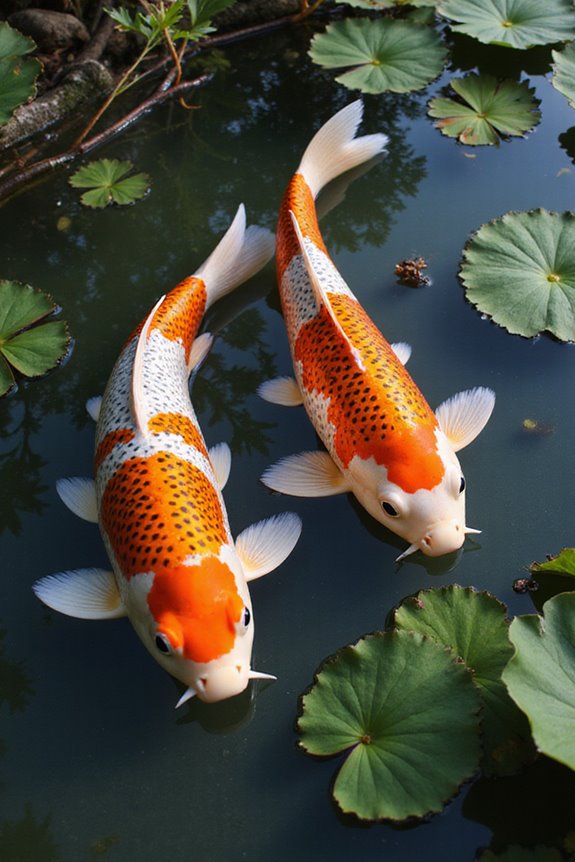 koi fish symbolize harmonious relationships