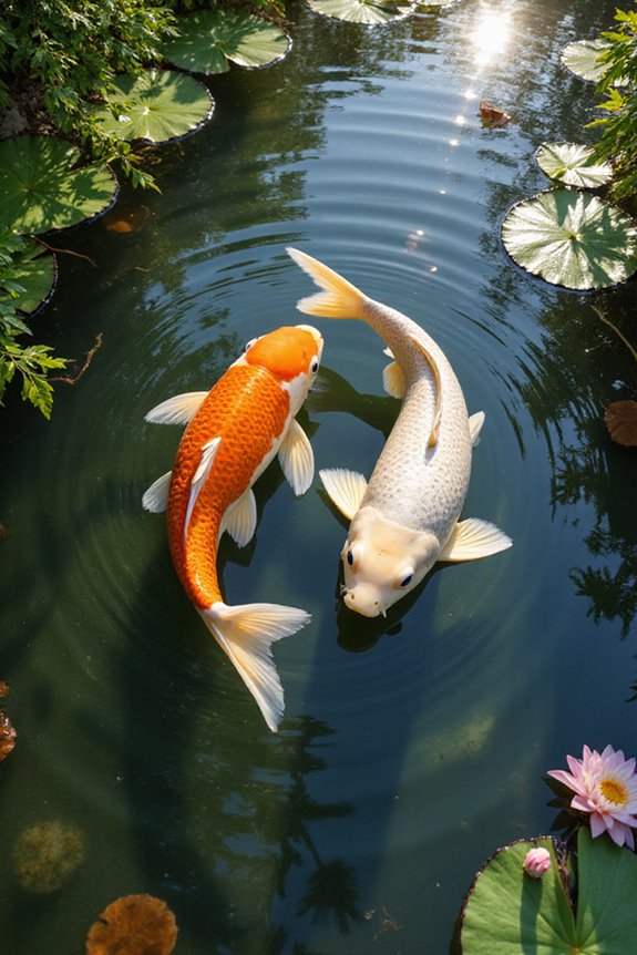 koi fish symbolize love