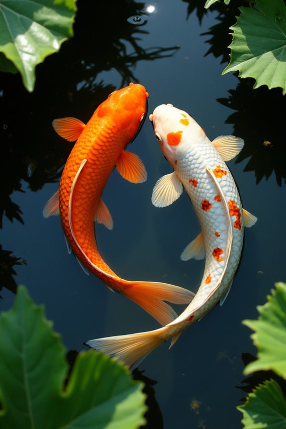 koi fish symbolize perseverance