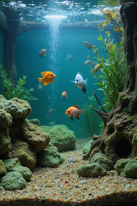 mature tanks promote stability