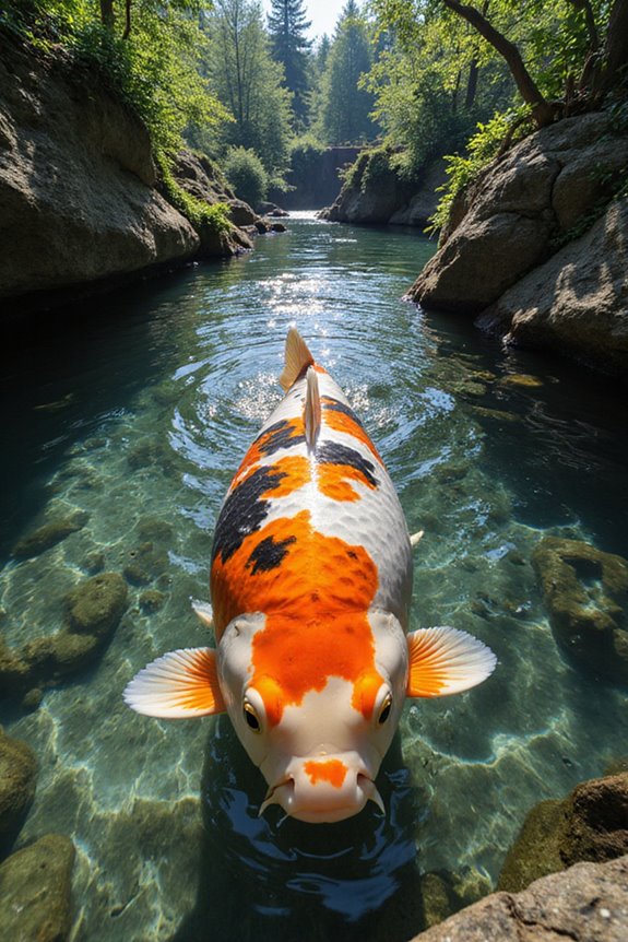 maximum size of koi