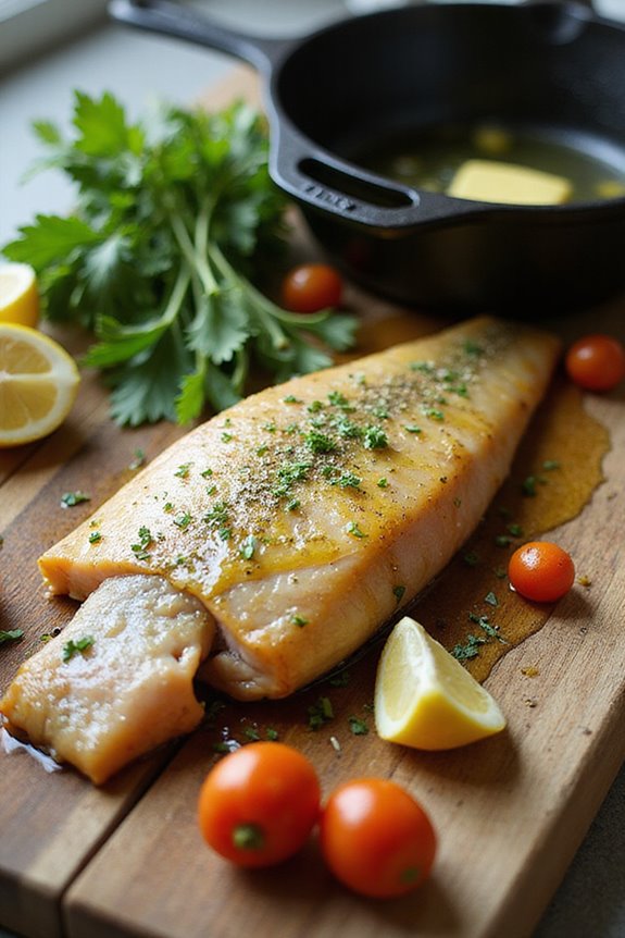 perfectly baked mahi mahi