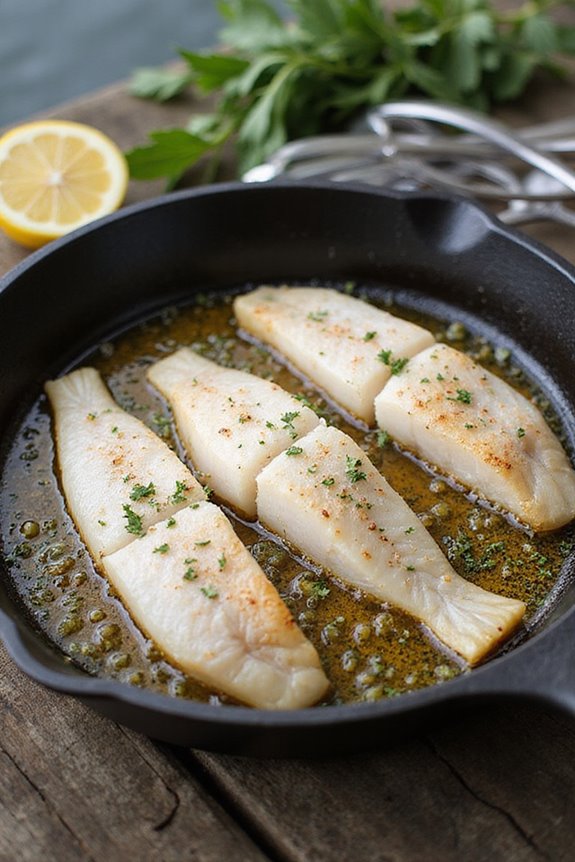 perfectly cooked fried fish