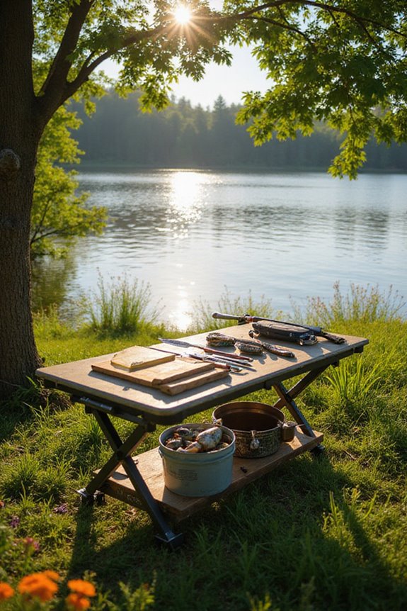 portable fish cleaning tables