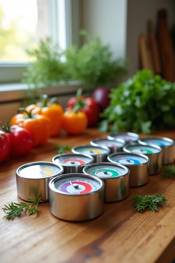 precision cooking temperature gauges