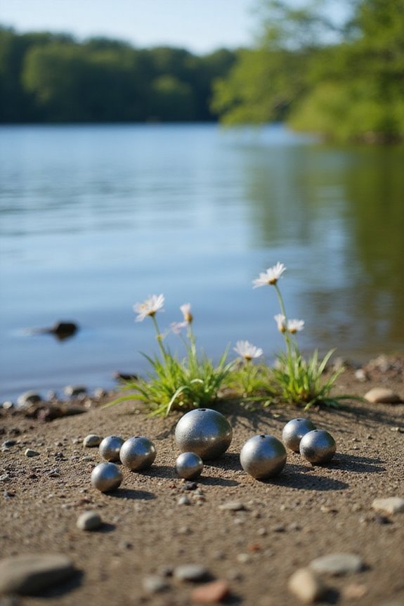 precision fishing drop shot weights