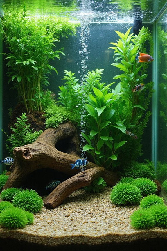 reduce fish tank nitrates