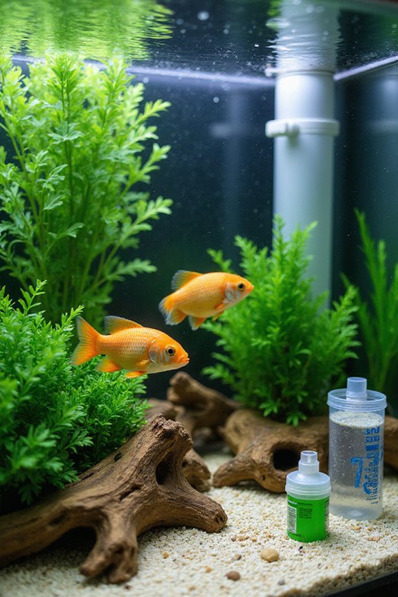 reduce nitrite levels quickly