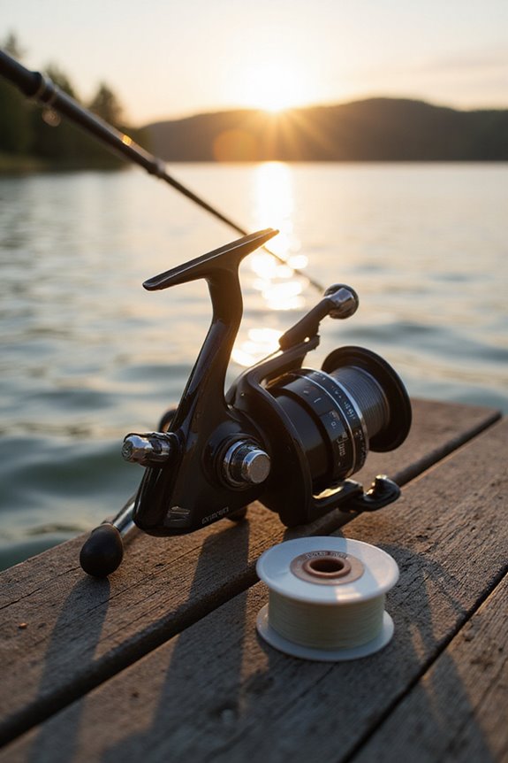 reel preparation for spooling