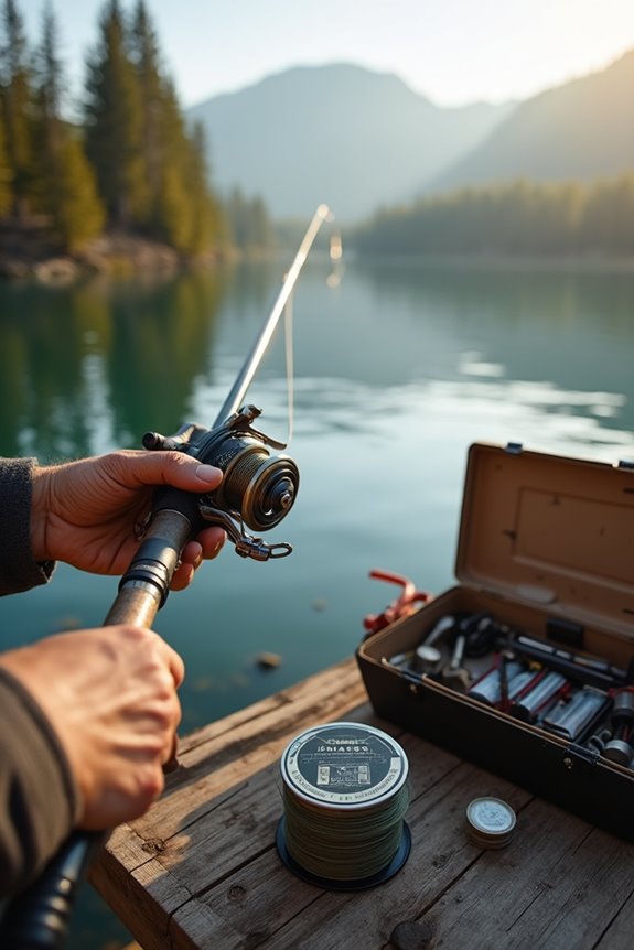 rod and reel maintenance steps