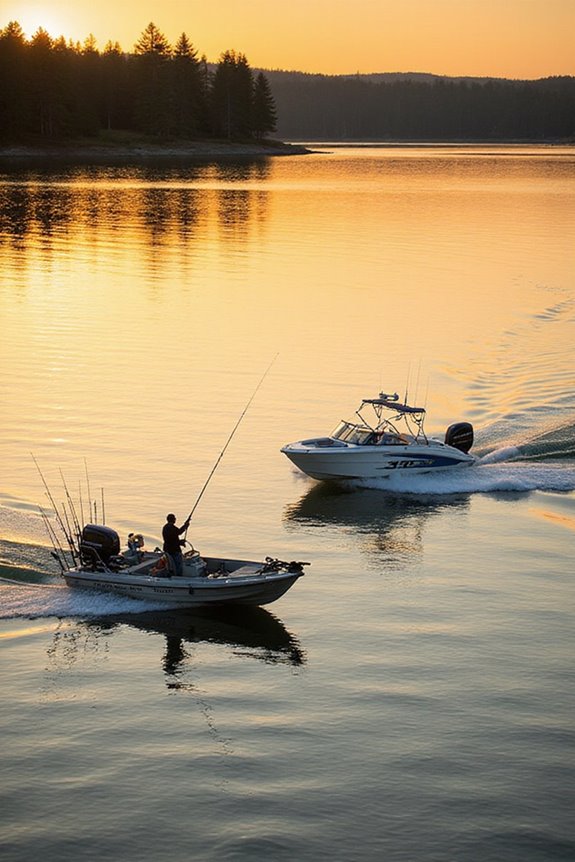 safe fishing boat navigation