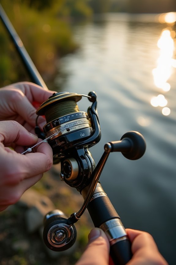 secure fishing line knot
