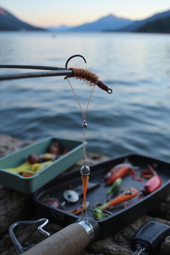 snell knot fishing technique
