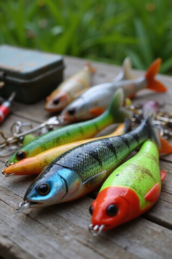 soft plastic fishing baits