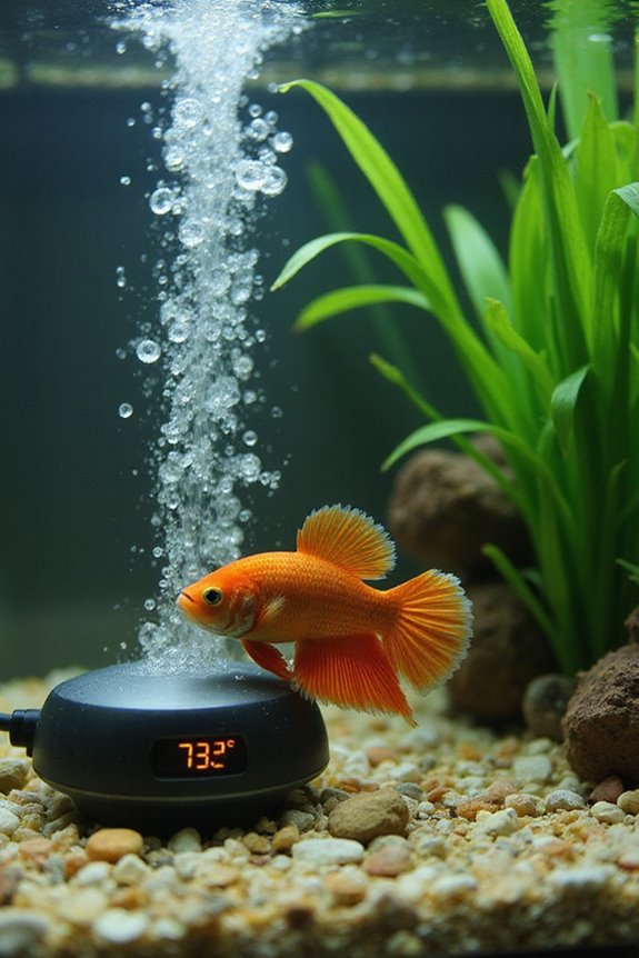 stable temperature for bettas
