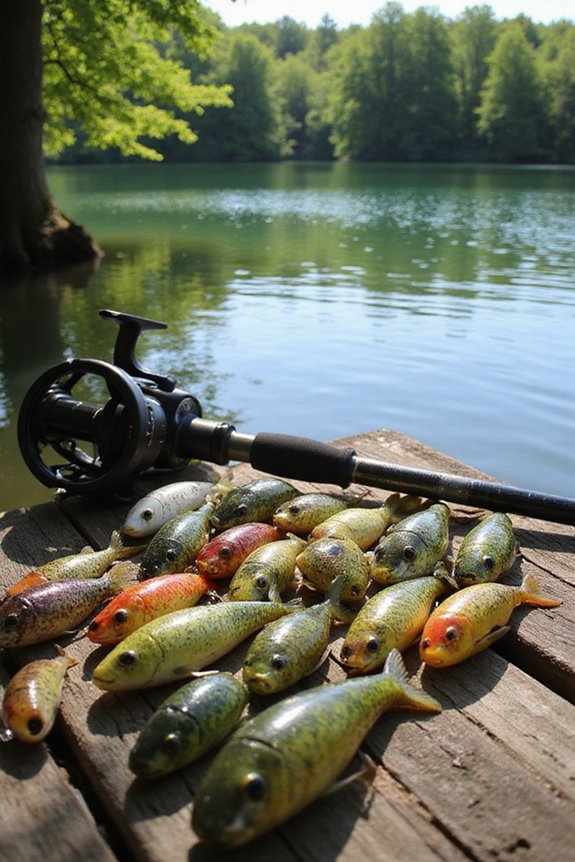 top tube baits selection