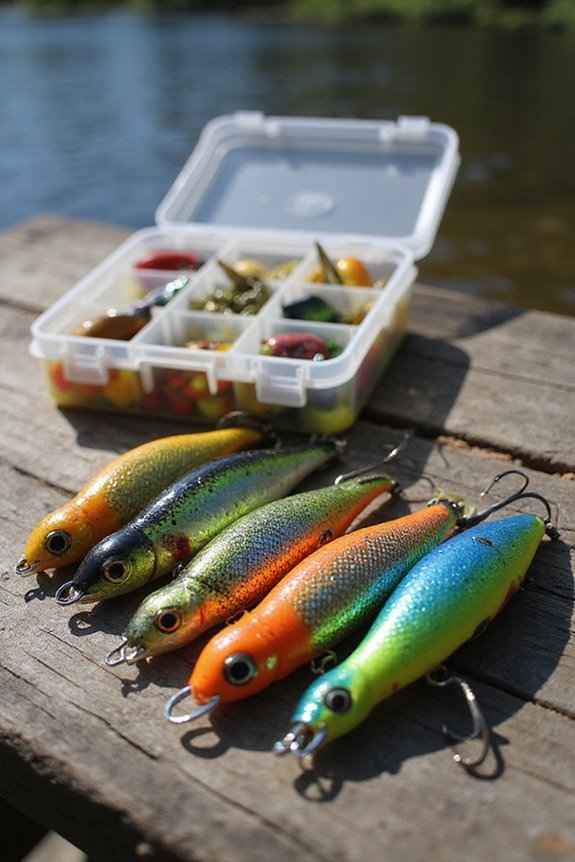 trout lure selection factors
